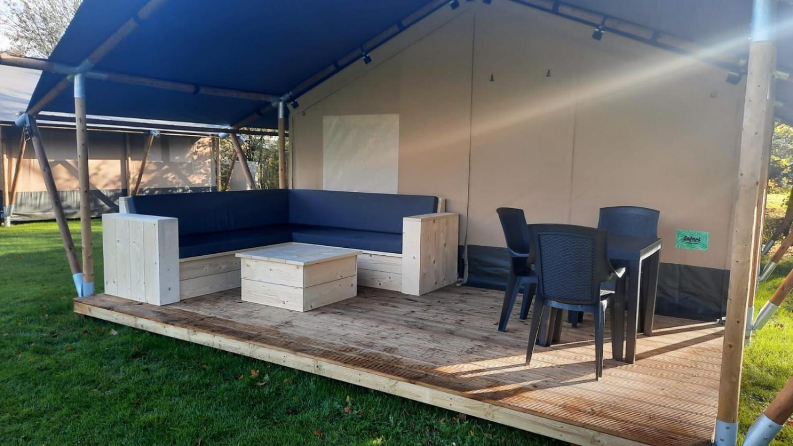 Camping Alkenhaer Appelscha Trekkerstent Safaritent Extérieur photo