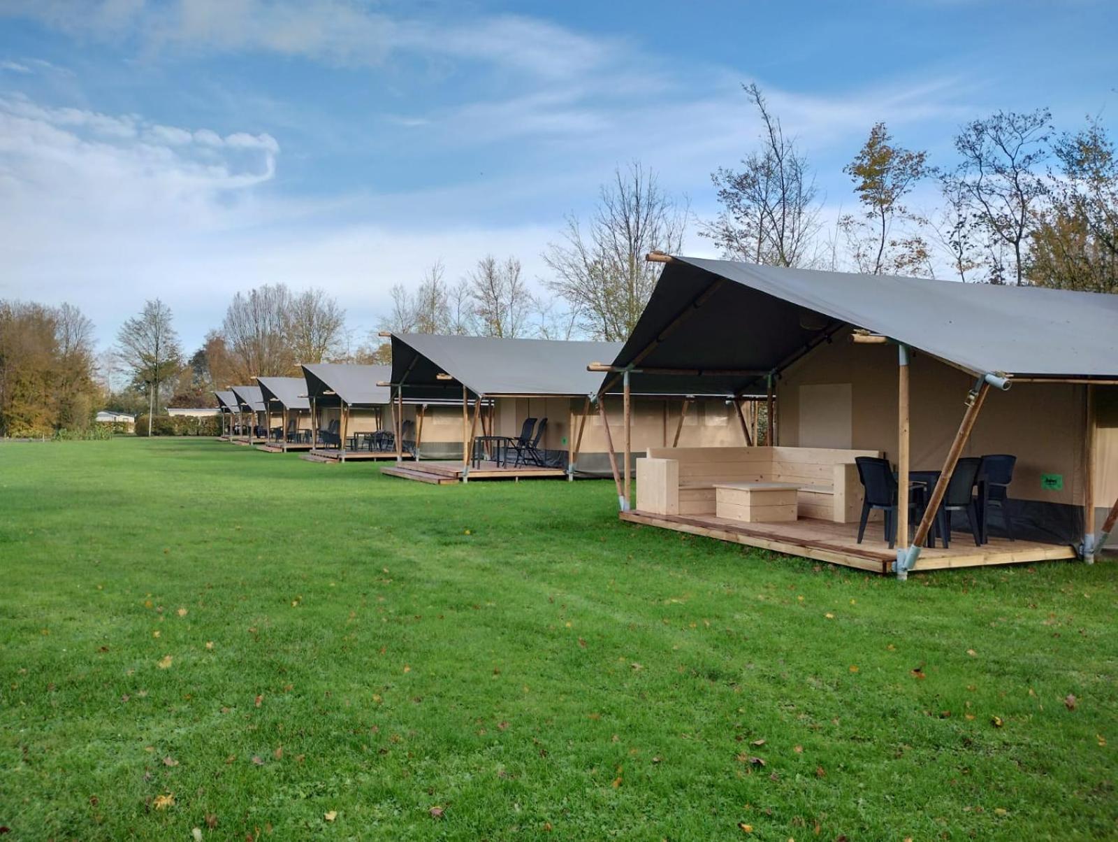 Camping Alkenhaer Appelscha Trekkerstent Safaritent Extérieur photo