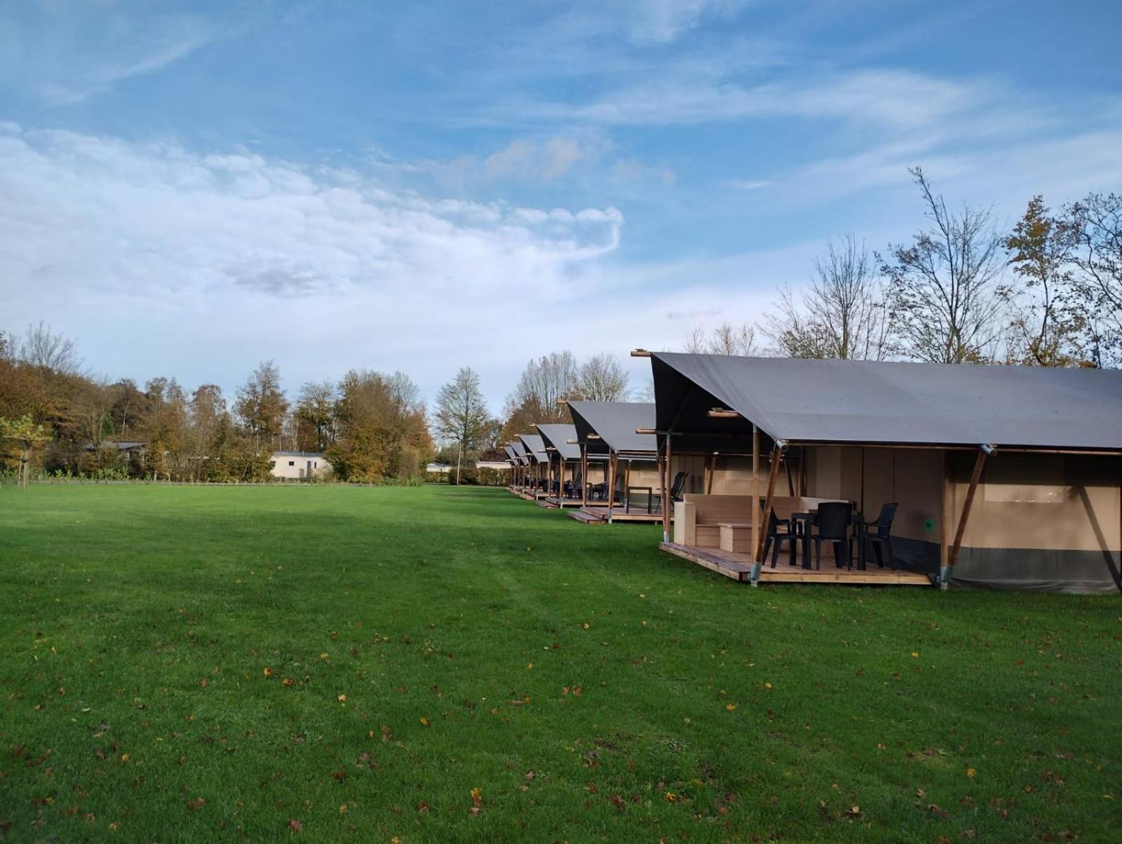 Camping Alkenhaer Appelscha Trekkerstent Safaritent Extérieur photo